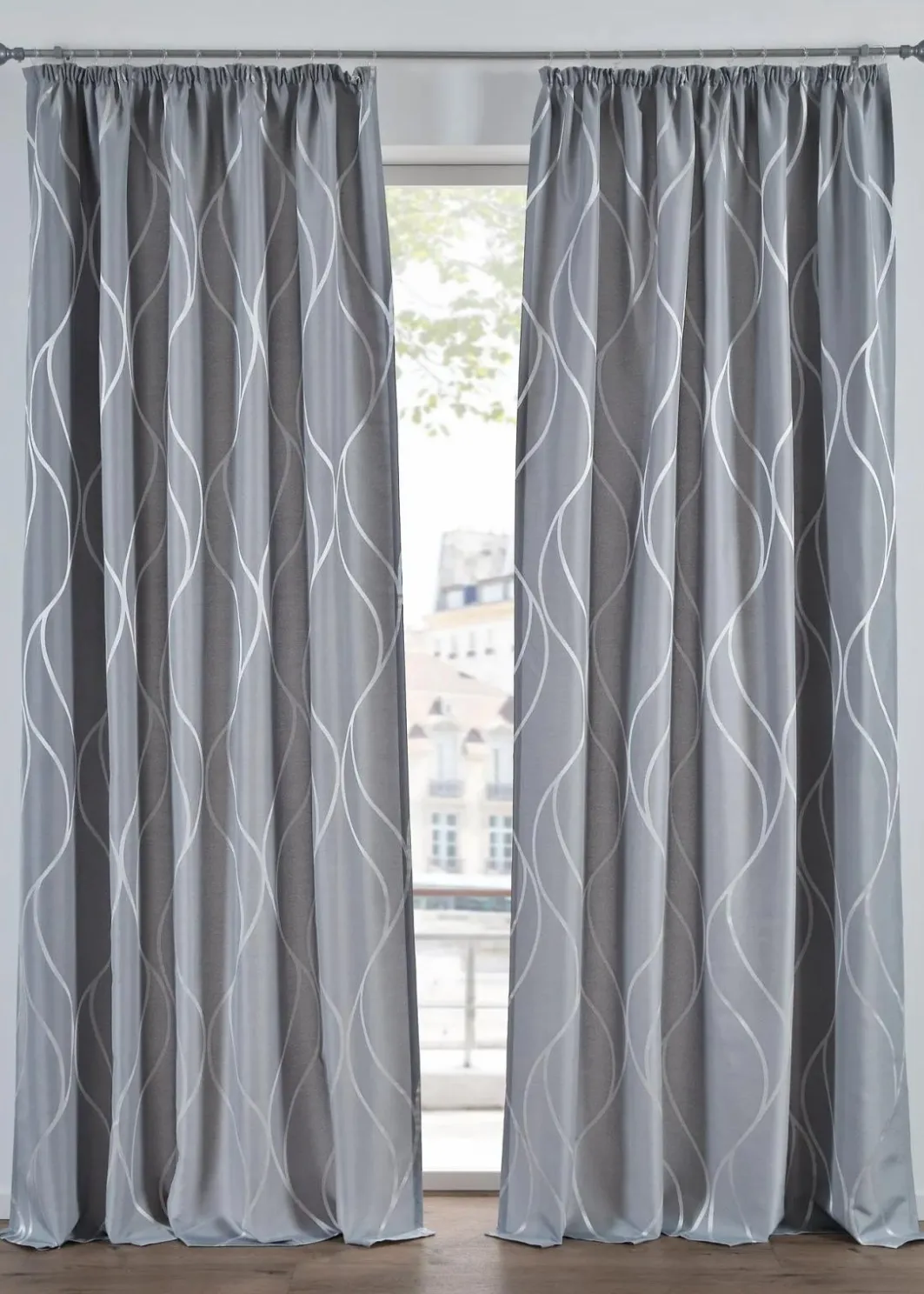 bonprix Vorhänge|Jacquard Vorhang (1er Pack)