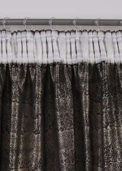 bonprix Vorhänge|Jacquard Vorhang mit grafischem Muster (1er Pack)