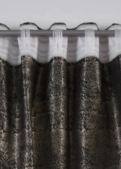 bonprix Vorhänge|Jacquard Vorhang mit grafischem Muster (1er Pack)