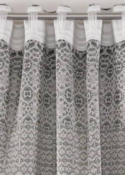 bonprix Vorhänge|Jacquard Vorhang mit grafischem Muster
