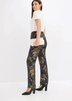 Discount Jacquard-Hose Damen Festliche Mode|Hosen