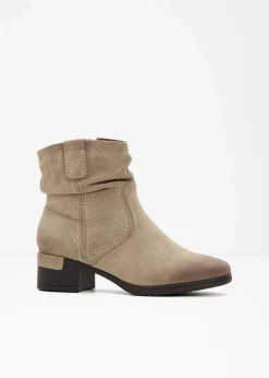 Discount Cowboy Stiefelette in bequemer Weite Damen High Heels|Komfortschuhe