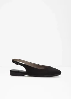 Outlet Komfort-Sling-Ballerinas in bequemer Weite Damen High Heels|Komfortschuhe