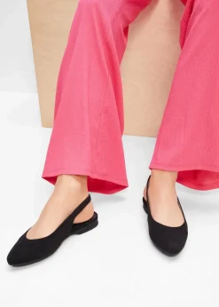 Outlet Komfort-Sling-Ballerinas in bequemer Weite Damen High Heels|Komfortschuhe