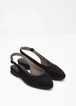 Outlet Komfort-Sling-Ballerinas in bequemer Weite Damen High Heels|Komfortschuhe