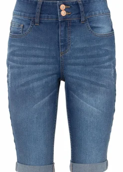 Clearance Jeans Bermuda Mid Waist Damen Bekleidung·Outdoorbekleidung|Bekleidung·Shirts & Tops