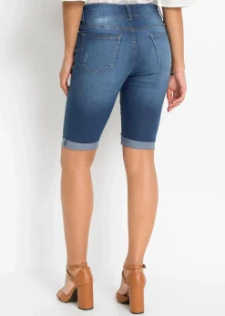 Clearance Jeans Bermuda Mid Waist Damen Bekleidung·Outdoorbekleidung|Bekleidung·Shirts & Tops