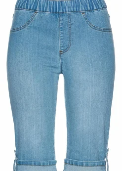 Best Jeans Bermuda Mid Waist, Bequembund Damen Bekleidung·Outdoorbekleidung|Bekleidung·Shirts & Tops