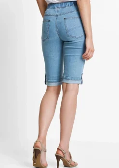 Best Jeans Bermuda Mid Waist, Bequembund Damen Bekleidung·Outdoorbekleidung|Bekleidung·Shirts & Tops