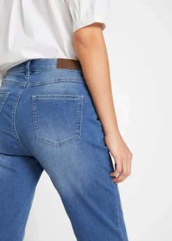 Clearance Jeans Bermuda Mid Waist, Stretch Damen Bekleidung·Shirts & Tops|Jeans
