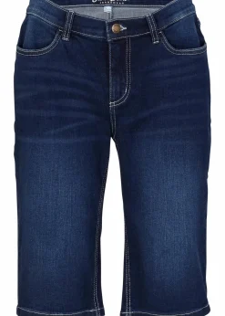 Best Jeans Bermuda Mid Waist, Stretch Damen Jeans|Bekleidung·Shirts & Tops