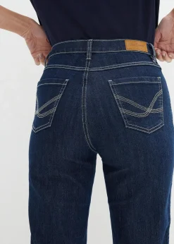 Damen bonprix Bekleidung·Outdoorbekleidung|Bekleidung·Shirts & Tops|Jeans Bermuda Slim Fit High Waist