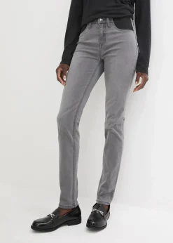 Damen bonprix Jeans|Kurzgrößen|Jeans mit Bequembund