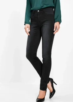Damen bonprix Kurzgrößen|Bekleidung·Shirts & Tops|Jeans mit Bequembund