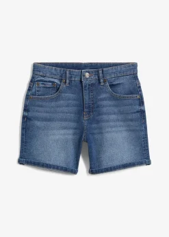 Discount Jeans-Bermuda Mid Waist Kinder Mädchen 9-16 Jahre·Shorts|Mädchen 9-16 Jahre·Jeans