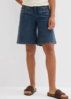 Outlet Jeans-Bermuda Mid Waist Damen Bekleidung·Outdoorbekleidung|Bekleidung·Shirts & Tops
