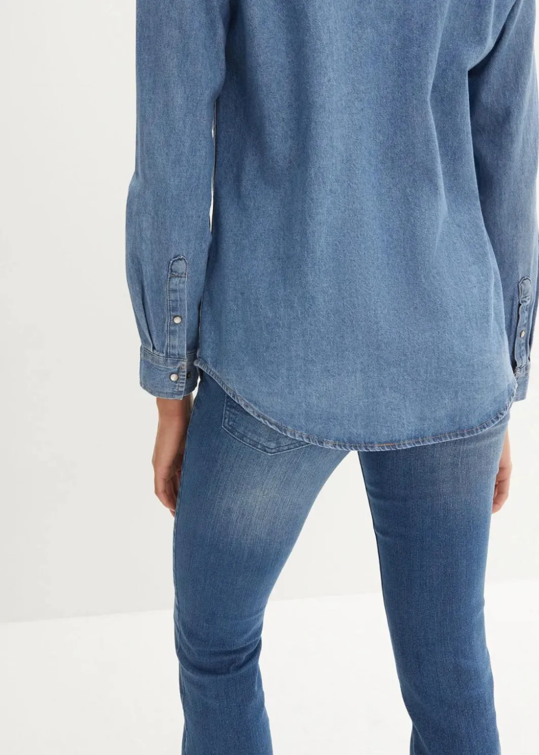 Outlet Jeanshemd Damen Bekleidung·Jacken & Mäntel|Blusen & Tuniken