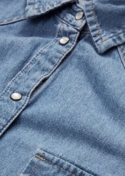 Outlet Jeanshemd Damen Bekleidung·Jacken & Mäntel|Blusen & Tuniken