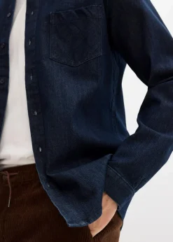 Jeanshemd in Slim Fit Herren Große Größen|Hemden