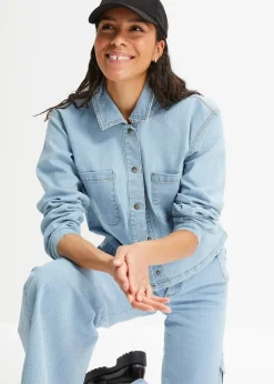 Damen bonprix Bekleidung·Hosen|Jacken & Mäntel|Jeansjacke