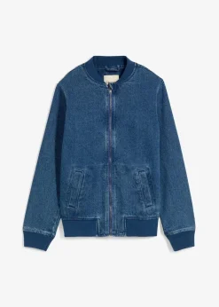 Kinder bonprix Jungen 9-16 Jahre·Bademode|Jungen 9-16 Jahre·Jacken & Outdoor|Jeansjacke aus reiner Baumwolle in Blouson-Form