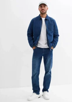 Herren bonprix Große Größen|Jacken & Mäntel|Jeansjacke, Regular Fit