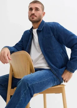 Herren bonprix Große Größen|Jacken & Mäntel|Jeansjacke, Regular Fit