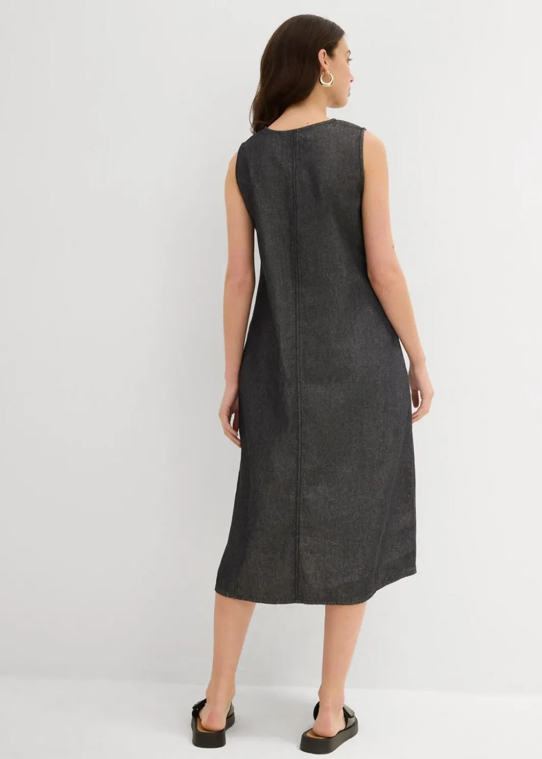Damen bonprix Kleider|Jeanskleid