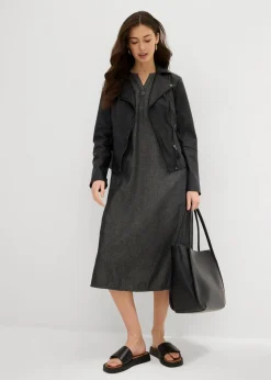 Damen bonprix Kleider|Jeanskleid