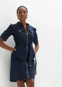 Damen bonprix Kleider|Jeanskleid