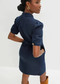 Damen bonprix Kleider|Jeanskleid