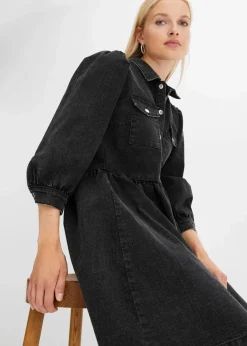 Online Jeanskleid Damen Kleider|Bekleidung·Pullover & Strickjacken