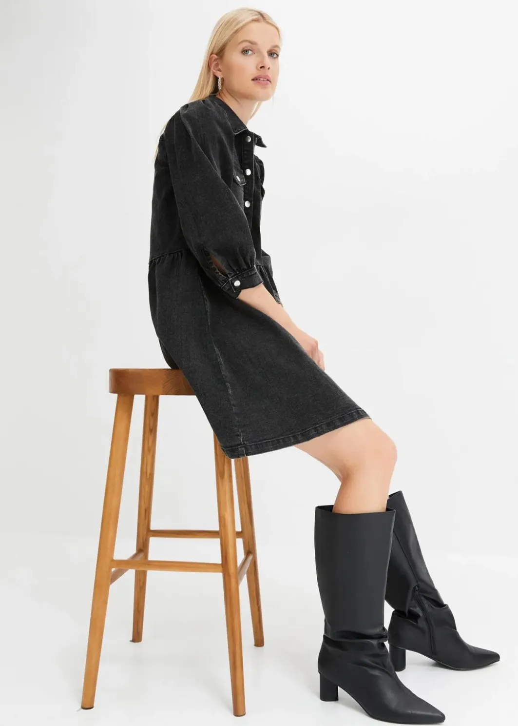 Online Jeanskleid Damen Kleider|Bekleidung·Pullover & Strickjacken