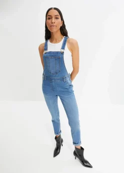 Online Jeans-Latzhose im Boyfriend Fit Damen Jeans|Bekleidung·Shirts & Tops