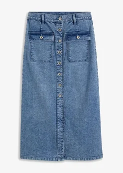 Damen bonprix Bekleidung·Sportbekleidung|Röcke|Jeansrock