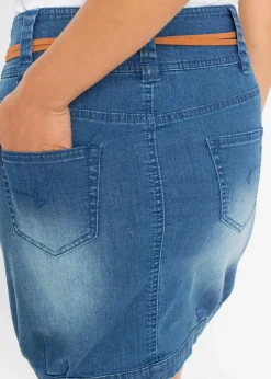 Online Jeansrock Mid Waist Damen Röcke