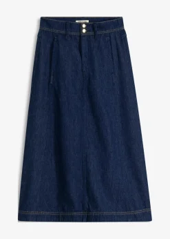 Outlet Jeansrock Midilänge Damen Bekleidung·Sportbekleidung|Röcke