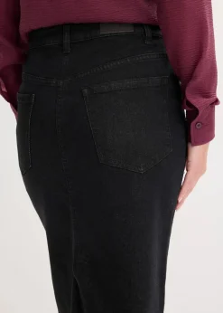 Sale Jeansrock mit Strassapplikation Damen Bekleidung·Sportbekleidung|Röcke