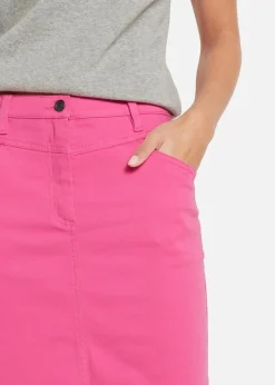 Outlet Jeansrock, Stretch Damen Röcke|Bekleidung·Sportbekleidung