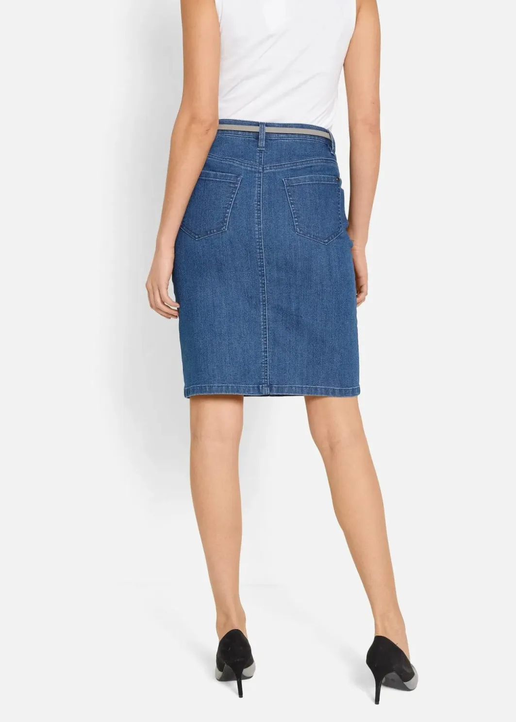 Clearance Jeansrock, Stretch Damen Bekleidung·Sportbekleidung|Röcke