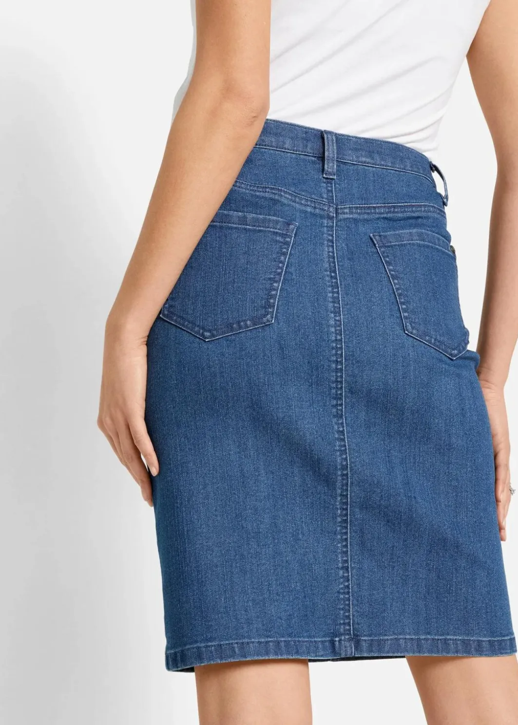 Clearance Jeansrock, Stretch Damen Bekleidung·Sportbekleidung|Röcke