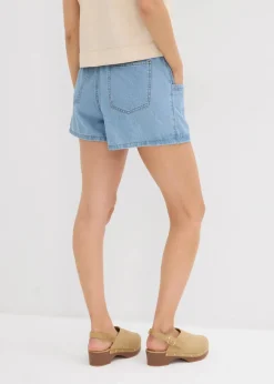 Jeans-Shorts High Waist, Bequembund Damen Bekleidung·Outdoorbekleidung|Bekleidung·Shirts & Tops
