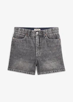 Damen bonprix Jeans|Shorts|Jeans-Shorts High Waist, Low Stretch