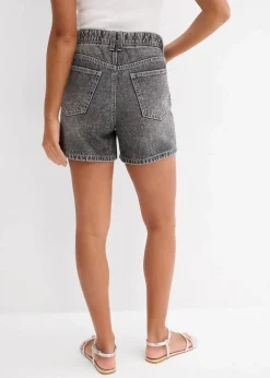 Damen bonprix Jeans|Shorts|Jeans-Shorts High Waist, Low Stretch