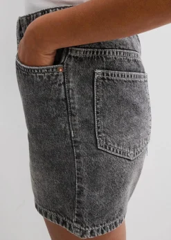 Damen bonprix Jeans|Shorts|Jeans-Shorts High Waist, Low Stretch