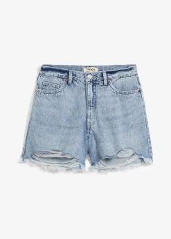 Clearance Jeans-Shorts High Waist, Low Stretch Damen Jeans|Shorts