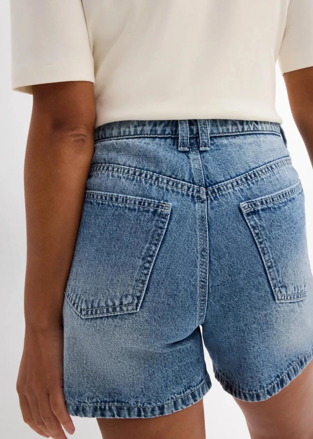 Best Jeans-Shorts High Waist, Low Stretch Damen Jeans|Shorts