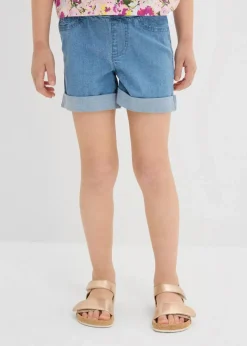 Kinder bonprix Mädchen 2-8 Jahre·Shorts|Mädchen 2-8 Jahre·Jeans & Hosen|Jeans-Shorts Mid Waist