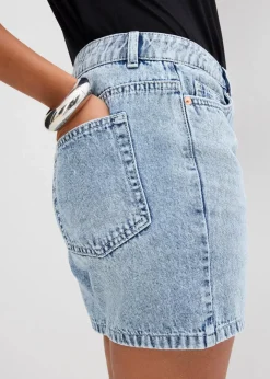Online Jeans-Shorts Mid Waist Damen Jeans|Shorts