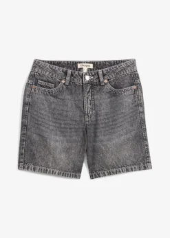 Damen bonprix Jeans|Shorts|Jeans-Shorts Mid Waist